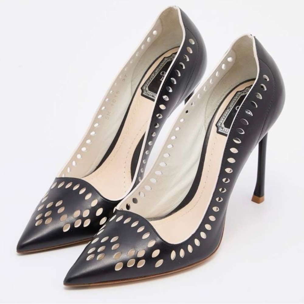 Christian Dior verso laser cut pumps SZ 37